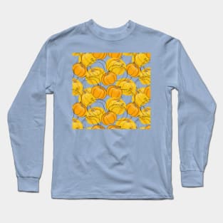 Pumpkins Pattern Long Sleeve T-Shirt